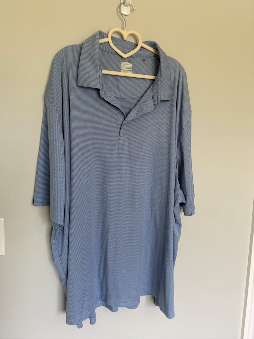 Callaway Light Blue Men's Polo Shirt